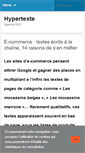 Mobile Screenshot of hypertexte.fr